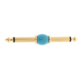 Max 6.35mm 1/4" inch Male to Male Audio Aadpter green