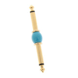 Max 6.35mm 1/4" inch Male to Male Audio Aadpter green