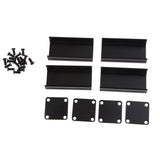 Max 2 Set 50x25x25mm Aluminum Instrument Box PCB Enclosure DIY Electronic Case