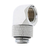 Max G1/4'' 360 Rotary Multi-Link Adapter Fitting for Water Cooling System Silver