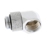 Max G1/4'' 360 Rotary Multi-Link Adapter Fitting for Water Cooling System Silver