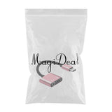 Max 2in 1 USB Type C to 3.5mm Headphone Audio Jack Charging Cable Adapter Pink