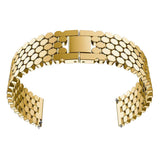 Max Stylish Watch Band for Sumsang Galaxy Watch 46mm Replacement Golden