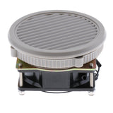 Maxbell 67m³/h Exhaust Fan, 4 inch Exhaust Fan with Filter for Refrigerator Cabinet