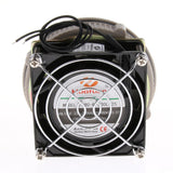 Maxbell 67m³/h Exhaust Fan, 4 inch Exhaust Fan with Filter for Refrigerator Cabinet