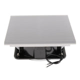 Max 10''inch Ventilation Exhaust Quiet Fan with Filter DIY Cooling System