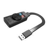 Maxbell Sound Card Virtual 7.1-Channel USB External Audio Stereo Converter 3.5mm