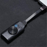 Maxbell Sound Card Virtual 7.1-Channel USB External Audio Stereo Converter 3.5mm