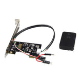 Maxbell Desktop 2.4G Wireless Switch Turn On/Off Computer Remote Control PCI-E