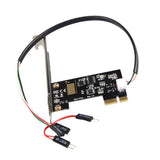 Maxbell Desktop 2.4G Wireless Switch Turn On/Off Computer Remote Control PCI-E