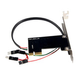 Maxbell Desktop 2.4G Wireless Switch Turn On/Off Computer Remote Control PCI-E