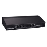 Max 6 Zone Channel Stereo Speaker Amplifier Selector Comparator Switch Box Hub