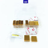 Max Aluminum Heat Sink Kit, CPU GPU VGA RAM LED IC Chip Heatsink Cooler Set