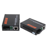 Max 2x 1000Mbps External Ethernet Media Converter Single Mode Fiber Transceiver