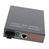 Max Built-in Gigabit Ethernet Media Converter Single Mode Dual Fiber Transceiver