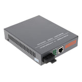 Max Built-in Gigabit Ethernet Media Converter Single Mode Dual Fiber Transceiver