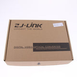 Max External Gigabit Ethernet Media Converter Single Mode Dual Fiber Transceiver