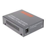 Max External Gigabit Ethernet Media Converter Single Mode Dual Fiber Transceiver