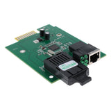 Max Card Type Plug-in Gigabit Single-mode Dual-Fiber Optic Transceiver