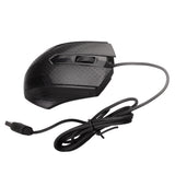 Maxbell MAIKOU 1000dpi USB Wired High Speed Optical Mouse Gaming Mic For Computer