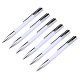 Max 2in1 USB 2.0 Flash Drive & Ballpoint Pen U Disk Memory Stick White 8GB