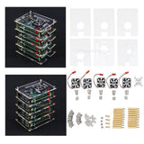 Max 5-Layer Clear Case Enclosure with Cooling Fan for Raspberry Pi