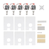Max 5-Layer Clear Case Enclosure with Cooling Fan for Raspberry Pi