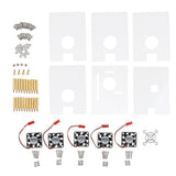 Max 5-Layer Clear Case Enclosure with Cooling Fan for Raspberry Pi