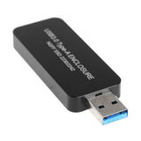 Max USB 3.0 to 2230/2242 NGFF M.2 Key-B SSD External Hard Drive Enclosure Case Black