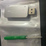 Max USB 3.0 to 2230/2242 NGFF M.2 Key-B SSD External Hard Drive Enclosure Case Silver