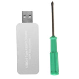 Max USB 3.0 to 2230/2242 NGFF M.2 Key-B SSD External Hard Drive Enclosure Case Silver