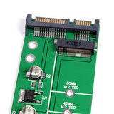 Maxbell SATA III 3 to B Key M.2 (NGFF) SSD 7+15pin Connector Converter Adapter Card for Laptop Desktop