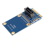 Max mSATA Mini PCI-e SATA SSD Slot to 7 Pin SATA HDD Converter Card Adapter