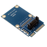 Max mSATA Mini PCI-e SATA SSD Slot to 7 Pin SATA HDD Converter Card Adapter
