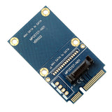 Max mSATA Mini PCI-e SATA SSD Slot to 7 Pin SATA HDD Converter Card Adapter