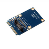Max mSATA Mini PCI-e SATA SSD Slot to 7 Pin SATA HDD Converter Card Adapter
