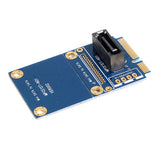Max mSATA Mini PCI-e SATA SSD Slot to 7 Pin SATA HDD Converter Card Adapter