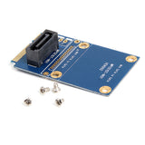 Max mSATA Mini PCI-e SATA SSD Slot to 7 Pin SATA HDD Converter Card Adapter
