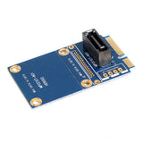 Max mSATA Mini PCI-e SATA SSD Slot to 7 Pin SATA HDD Converter Card Adapter
