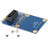 Max mSATA Mini PCI-e SATA SSD Slot to 7 Pin SATA HDD Converter Card Adapter