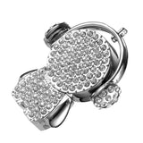 Max Maxb Creative Metal Crystal Music Man Model USB Flash Drive Memory Stick  128GB