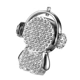 Max Maxb Creative Metal Crystal Music Man Model USB Flash Drive Memory Stick  128GB