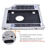 Max Maxb 2.5'' 60G SATA SSD Internal Solid State Drive+9.5mm Optical Bay Caddy Black
