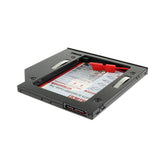 Max Maxb 2.5'' 8.9-9.5mm SATA SSD HDD Hard Disk Caddy Tray Aluminum Optical Drive Bay