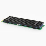 Max Maxb Heat Sink Dissipation Aluminum Cooling Fin for M.2 NGFF NVMe 2280 SSD Black