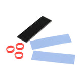 Max Maxb Heat Sink Dissipation Aluminum Cooling Fin for M.2 NGFF NVMe 2280 SSD Black