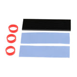 Max Maxb Heat Sink Dissipation Aluminum Cooling Fin for M.2 NGFF NVMe 2280 SSD Black