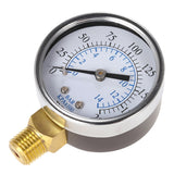 Maxbell Air Compressor Pressure / Hydraulic Gauge 1/4''NPT 0-200PSI 0-14bar Manometer