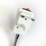 Maxbell E27 LED Bulb Lamp Socket Flexible Adaptor Holder with On/Off Switch 40cm UK Plug