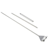 Maxbell 65cm Detachable Stainless Steel Algae Cleaning Tool Scraper Blade Scrubber for Aquarium Planted Tank Glass Cleaning